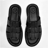 Sandalia slide para hombre marca Iguana Negro cod. 126315