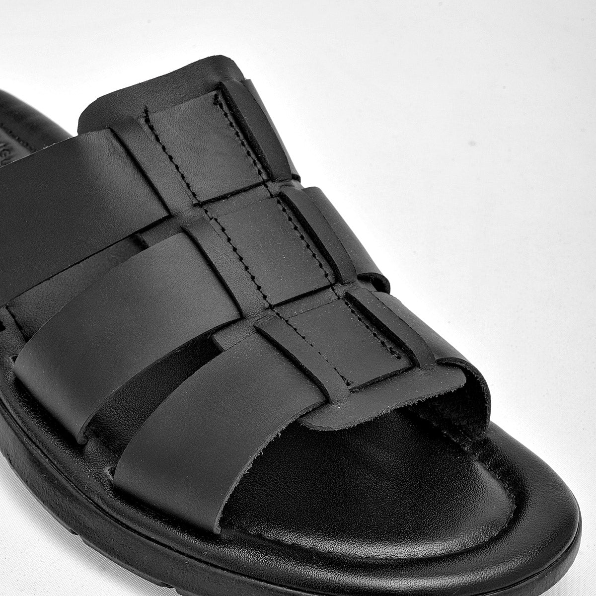 Sandalia slide para hombre marca Iguana Negro cod. 126315