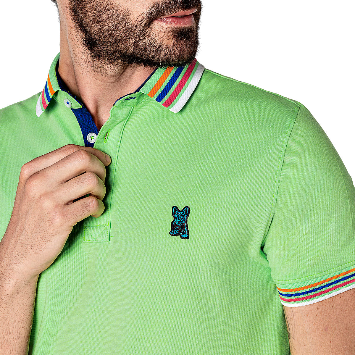 Pakar.com – Lanzamientos de otoño | Playera tipo polo para hombre cod-126378