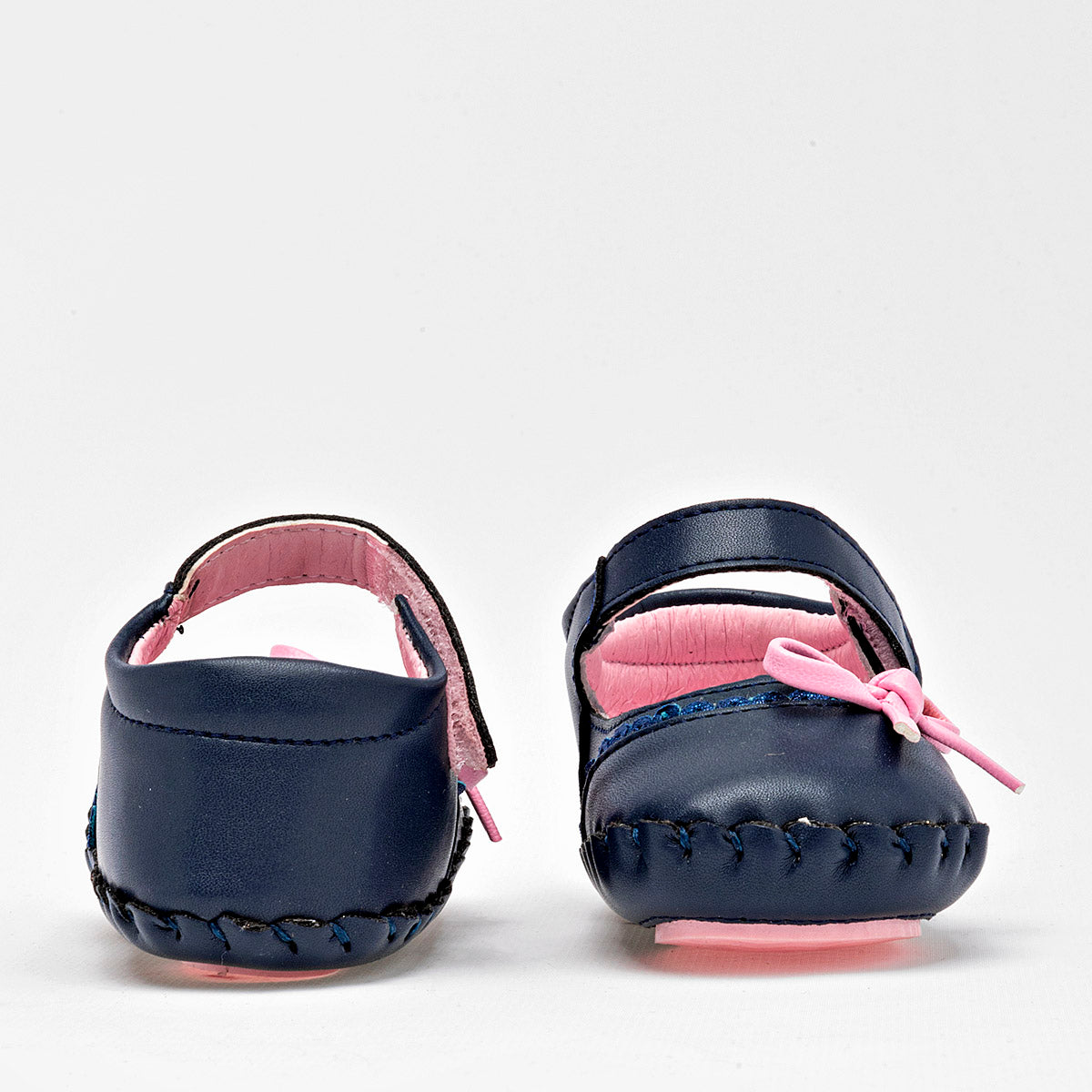 Zapatito para bebé niña marca Delin Kids Azul marino cod. 126452