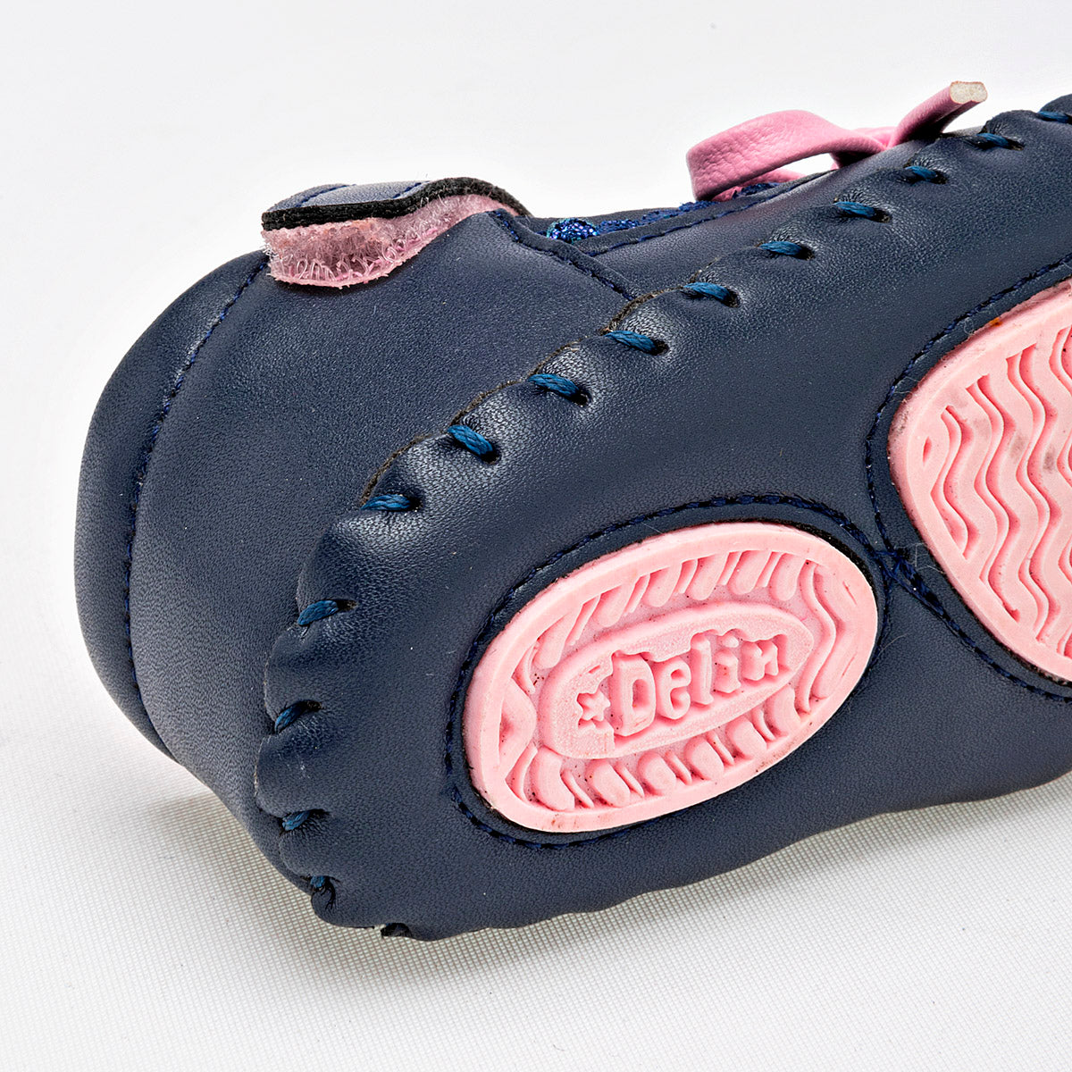 Zapatito para bebé niña marca Delin Kids Azul marino cod. 126452