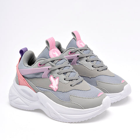 Tenis urbano chunky American Fire para niña