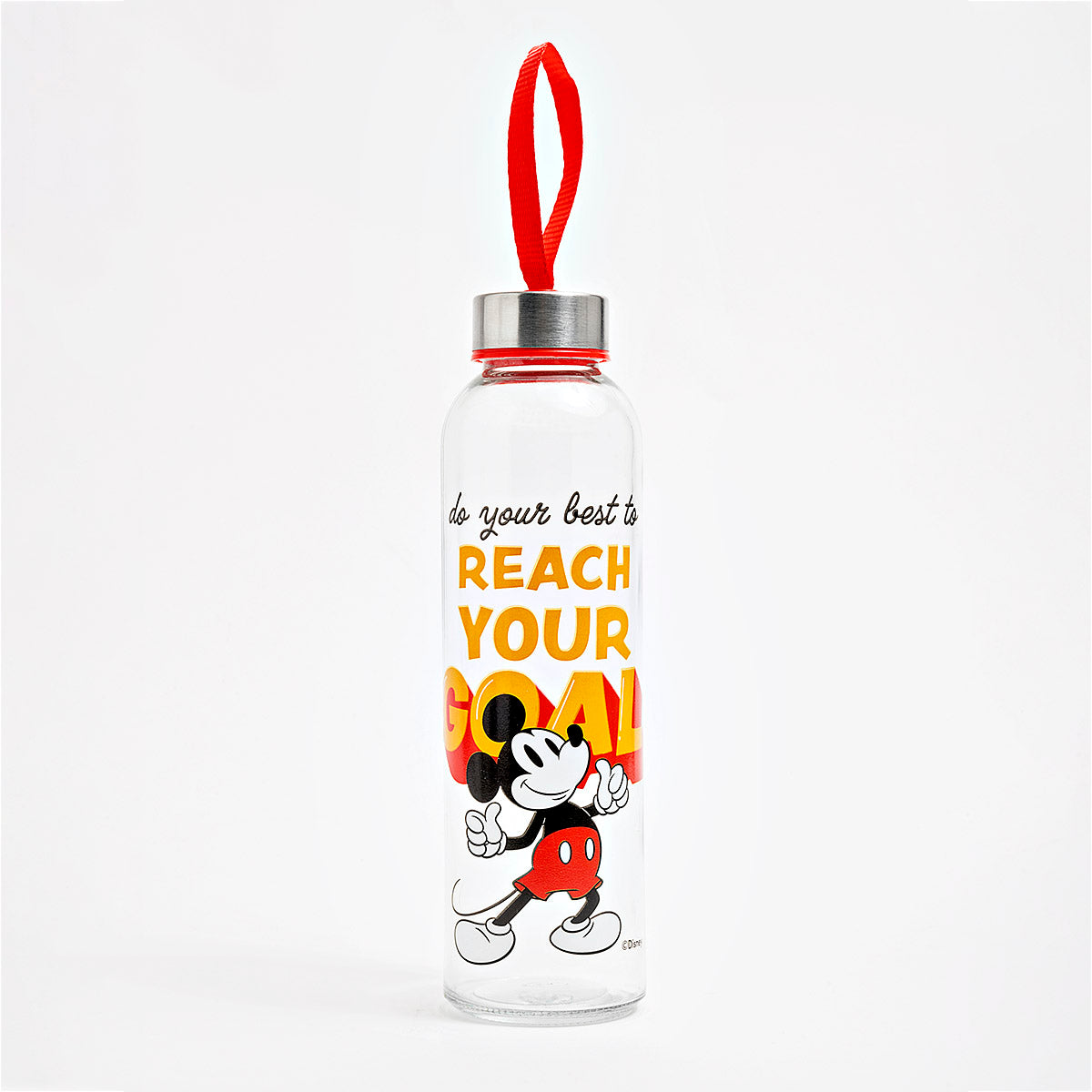 Botella para agua Micky Mouse infantil marca Gairet Multicolor cod. 126704