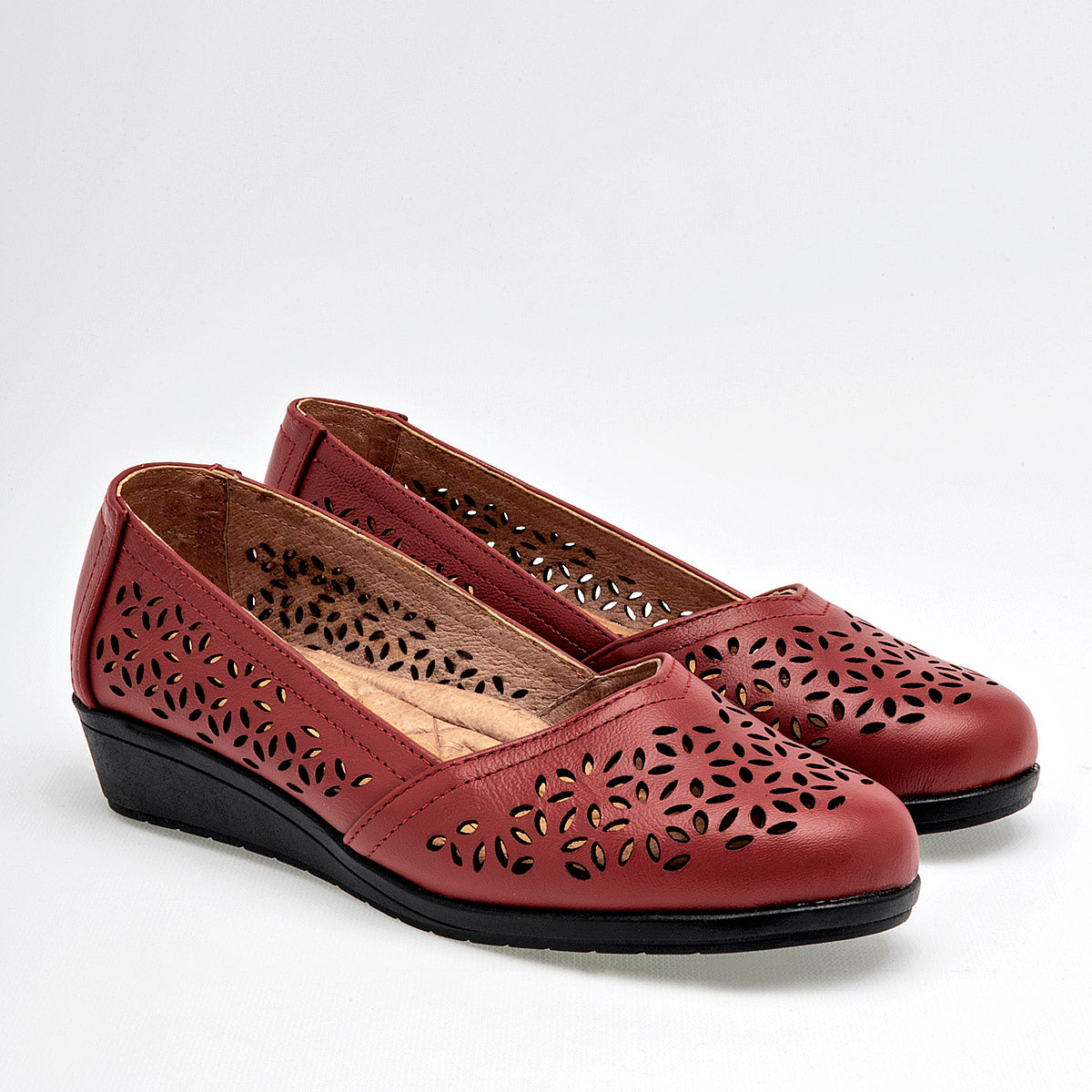 Zapato confort para mujer marca Mora Confort Rojo cod. 126708