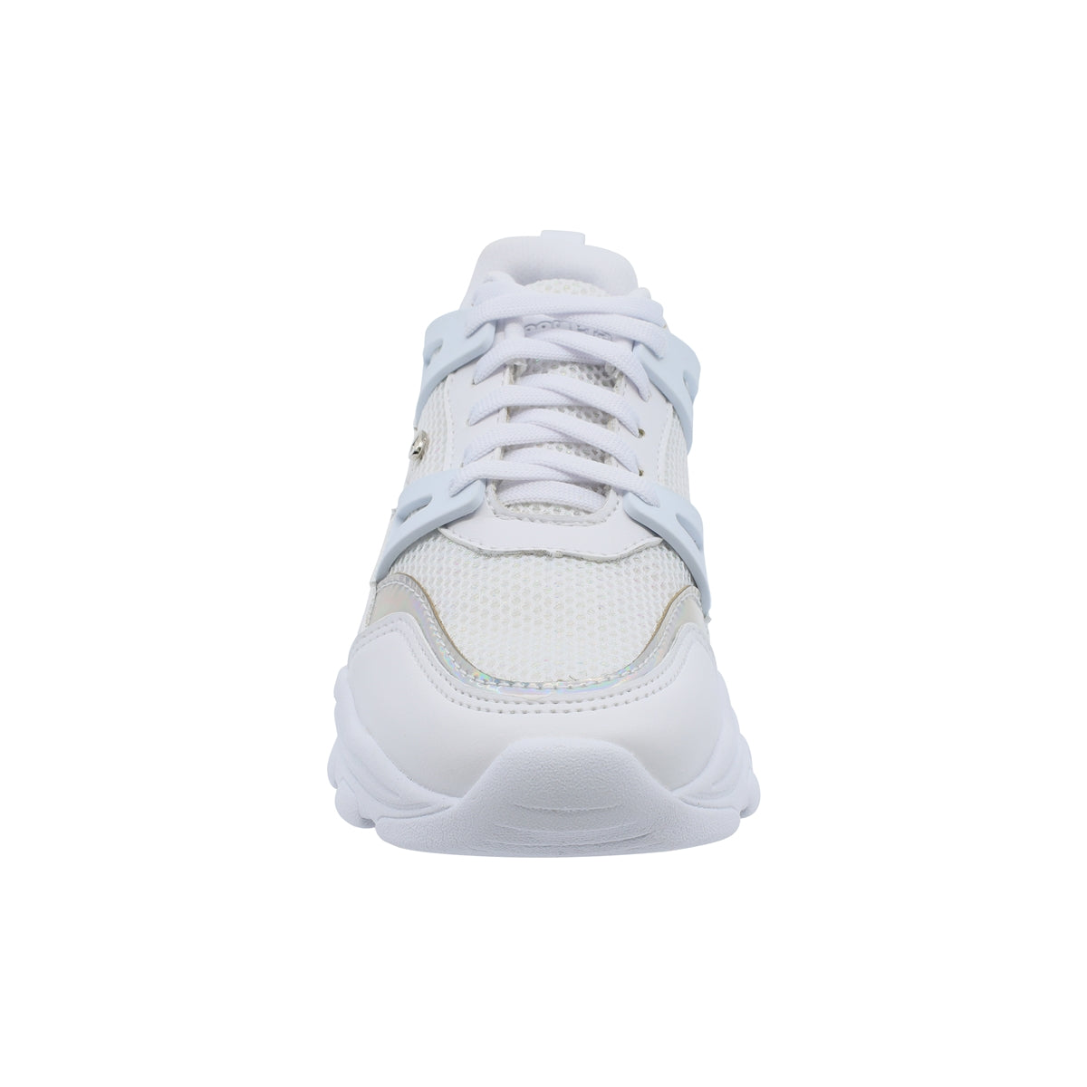 Tenis escolar suela chunky para niña marca Coqueta Blanco cod. 126903