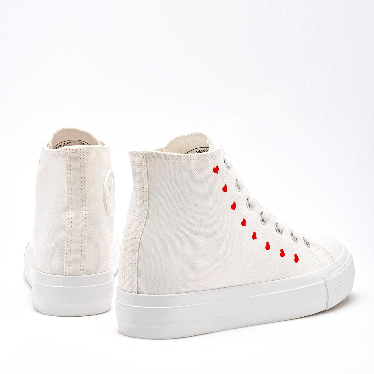 Tenis escolar para joven marca Georgie Boy Blanco cod. 126932