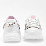 Tenis urbano suela chunky para niña marca Miss Pink Blanco cod. 126954