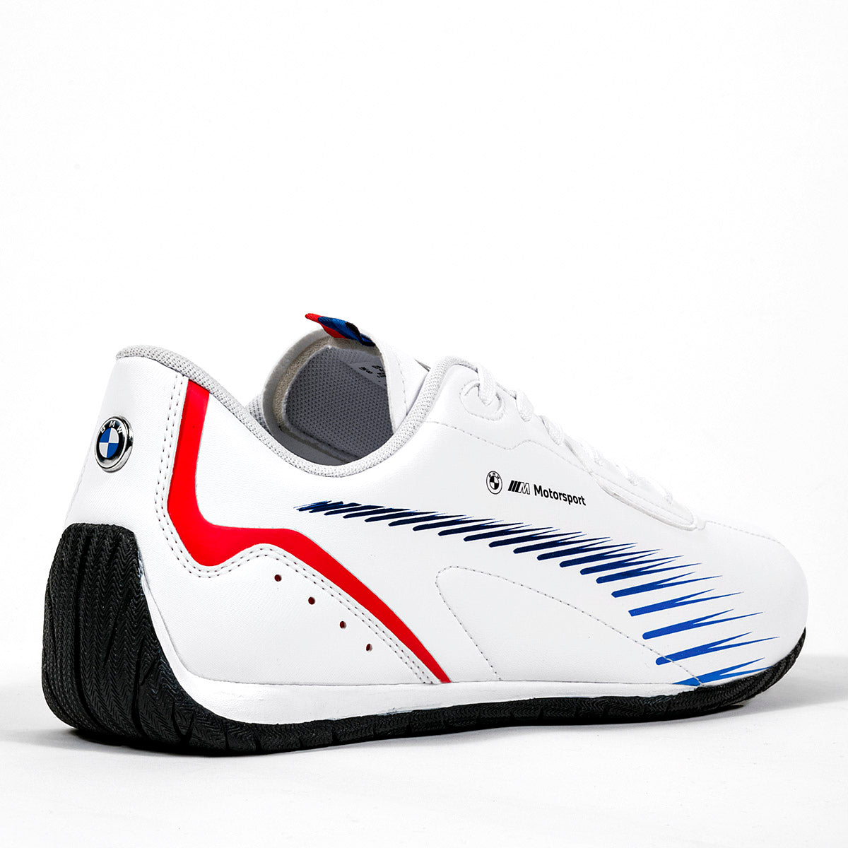 Tenis escolar para joven BMW MMS Neo Cat 2.0 marca Puma Blanco cod. 127126