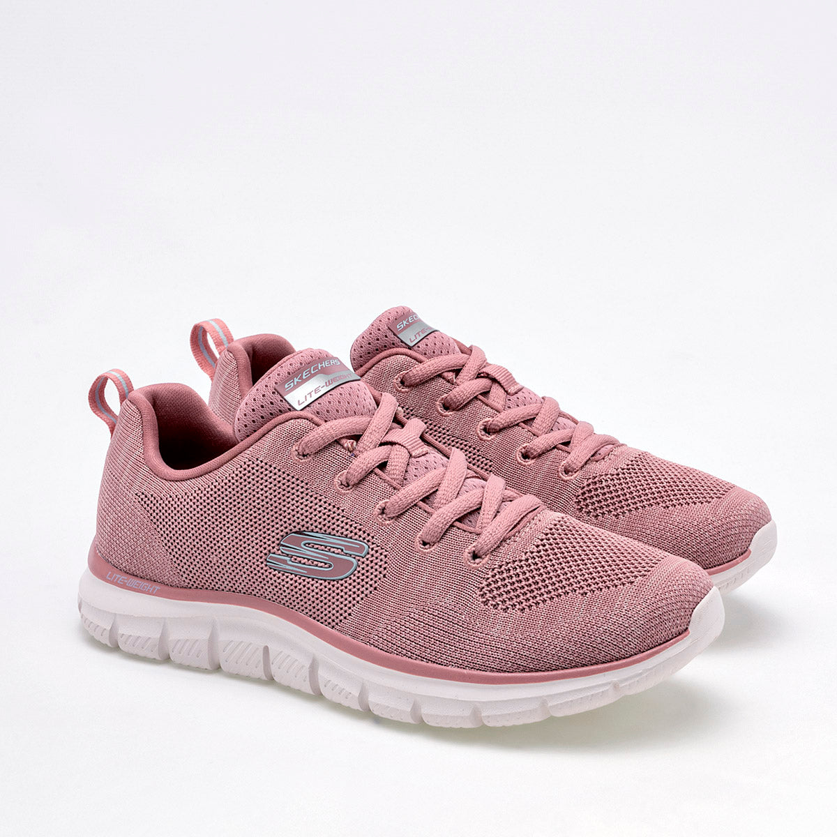 Tenis Track para mujer marca Skechers Rosa cod. 127353