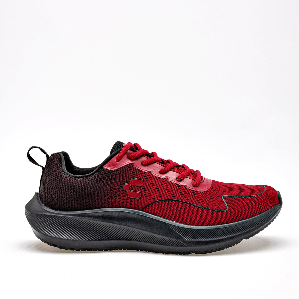 Tenis deportivo  para hombre marca Charly Rojo cod. 127392