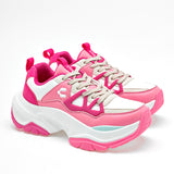 Tenis chunky para mujer marca Charly Blanco cod. 127395