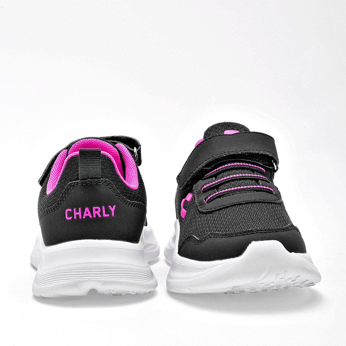 Tenis deportivos  para Niña marca Charly Negro cod. 127421