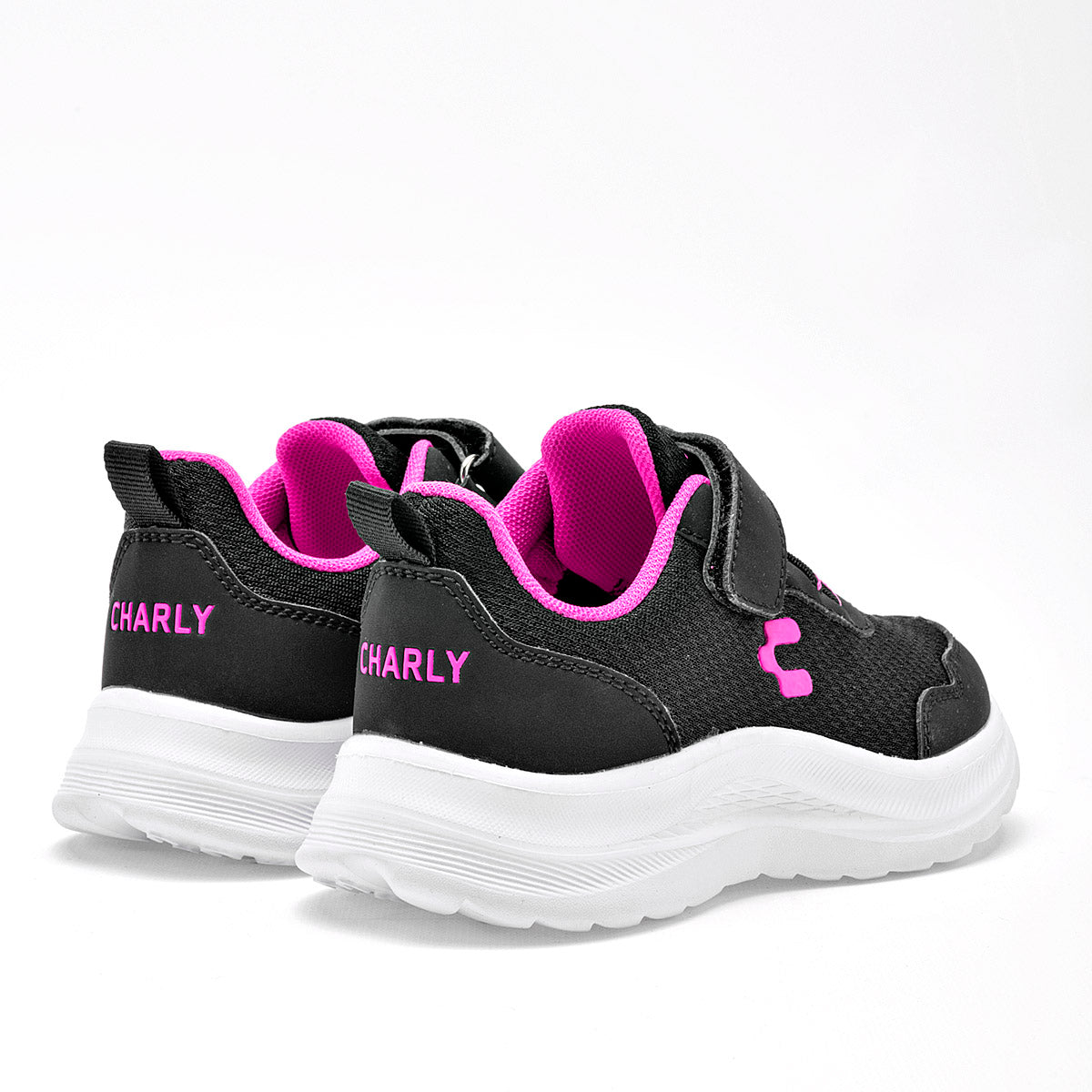 Tenis deportivos  para Niña marca Charly Negro cod. 127421