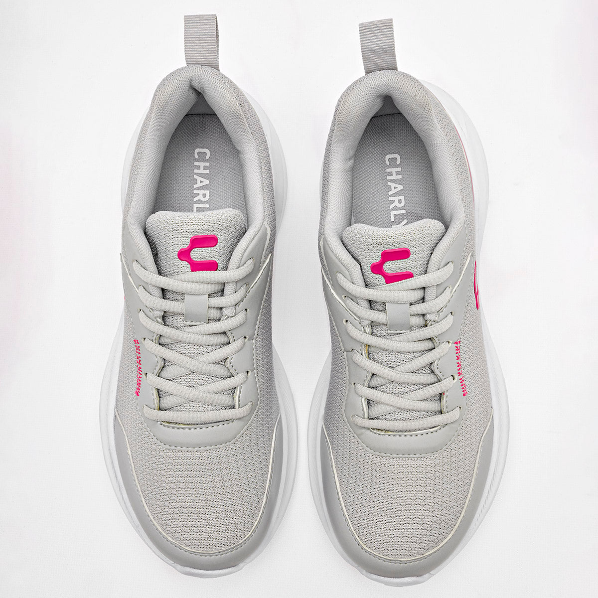 Tenis deportivos para mujer marca Charly Gris cod. 127457