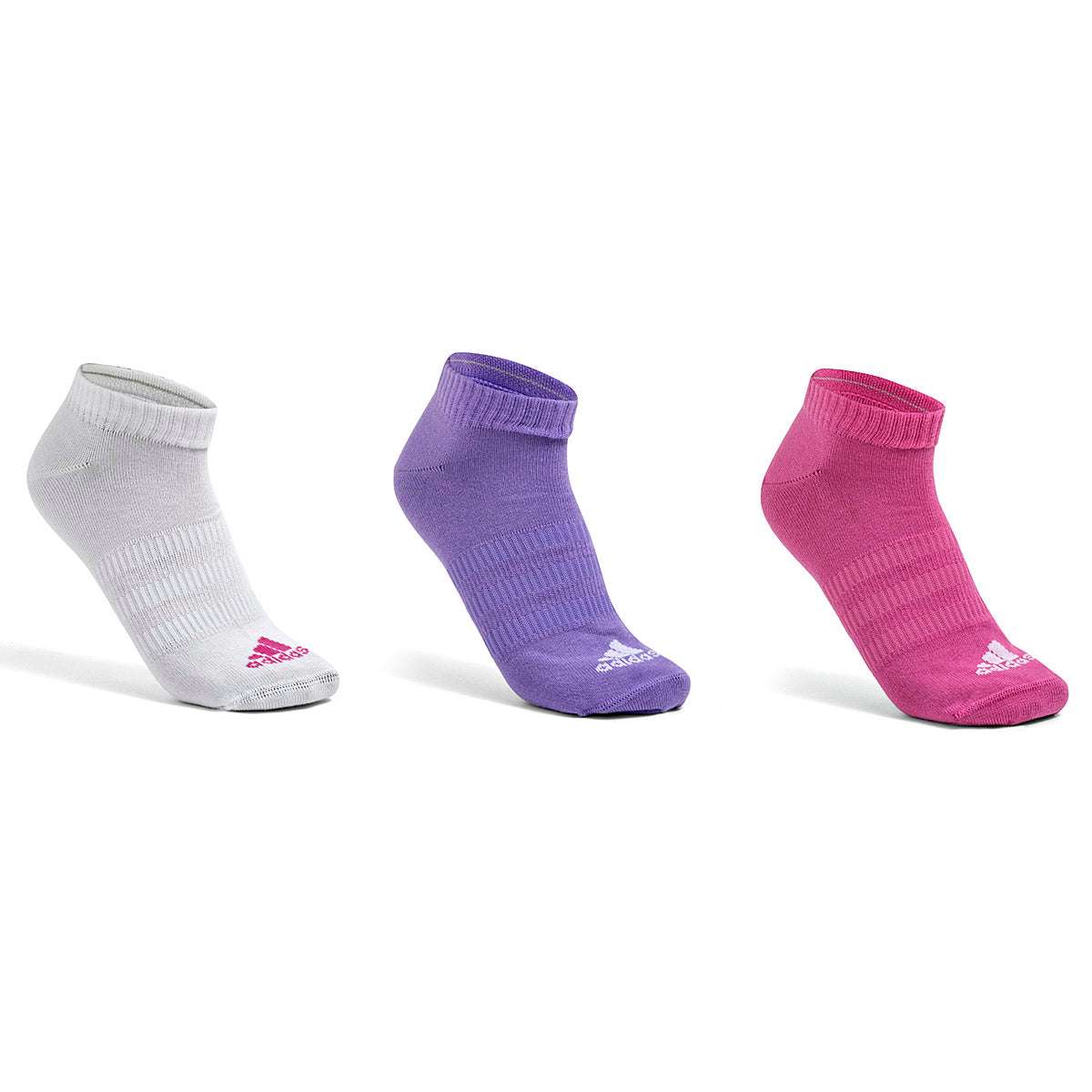 Calcetas Tripack Sportswear Low Adidas para Mujer