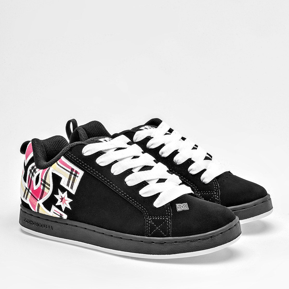 Tenis DC Court Graffik para Mujer marca Dc Shoes Negro cod. 128096