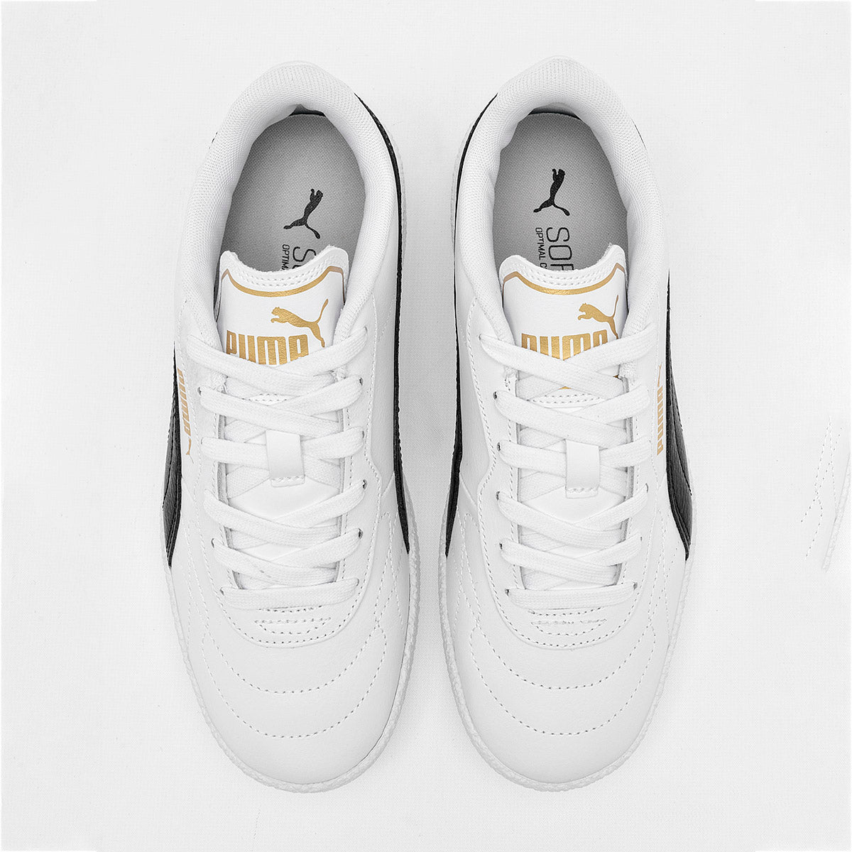 Tenis escolar para joven Puma Club Zone marca Puma Blanco cod. 128168