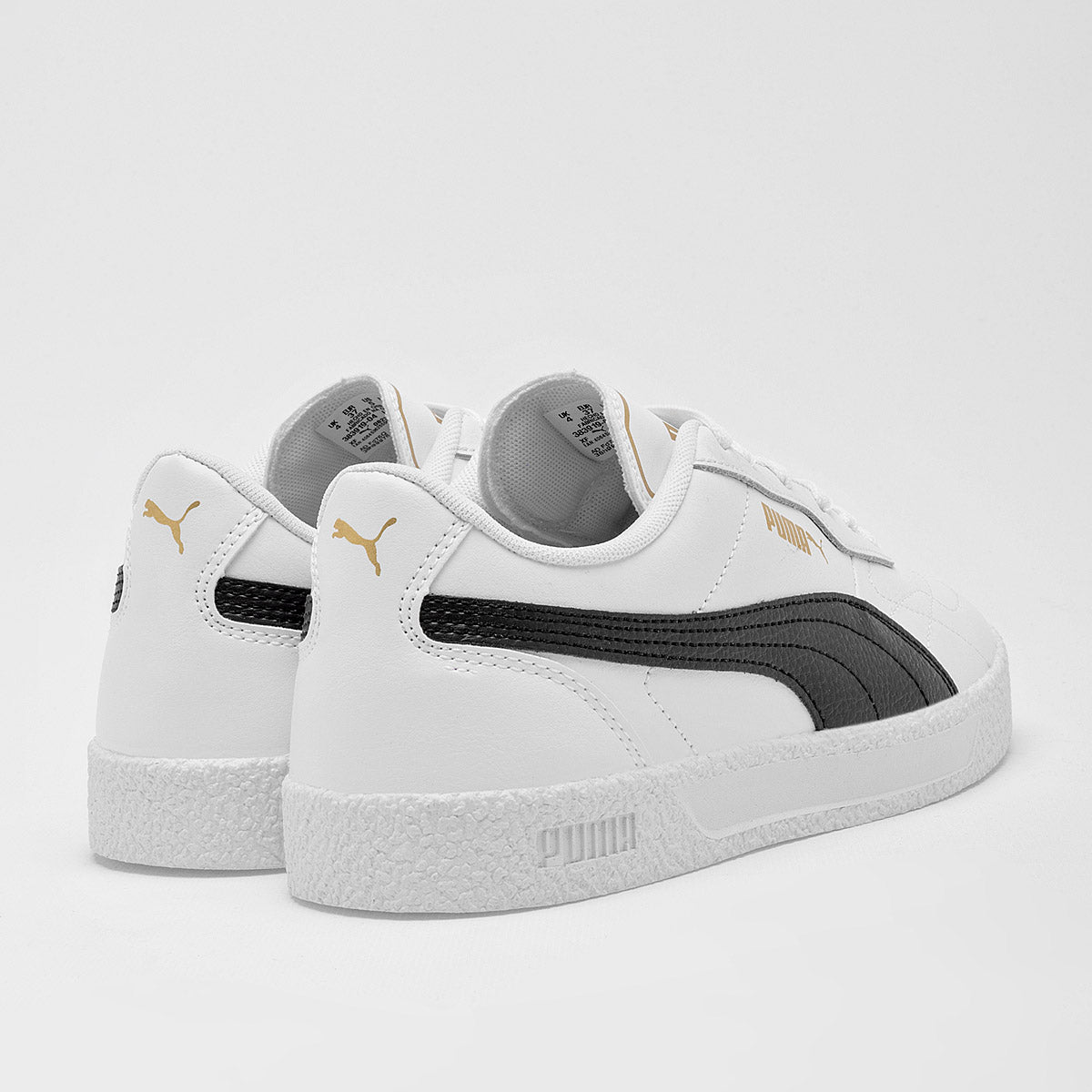 Tenis escolar para joven Puma Club Zone marca Puma Blanco cod. 128168