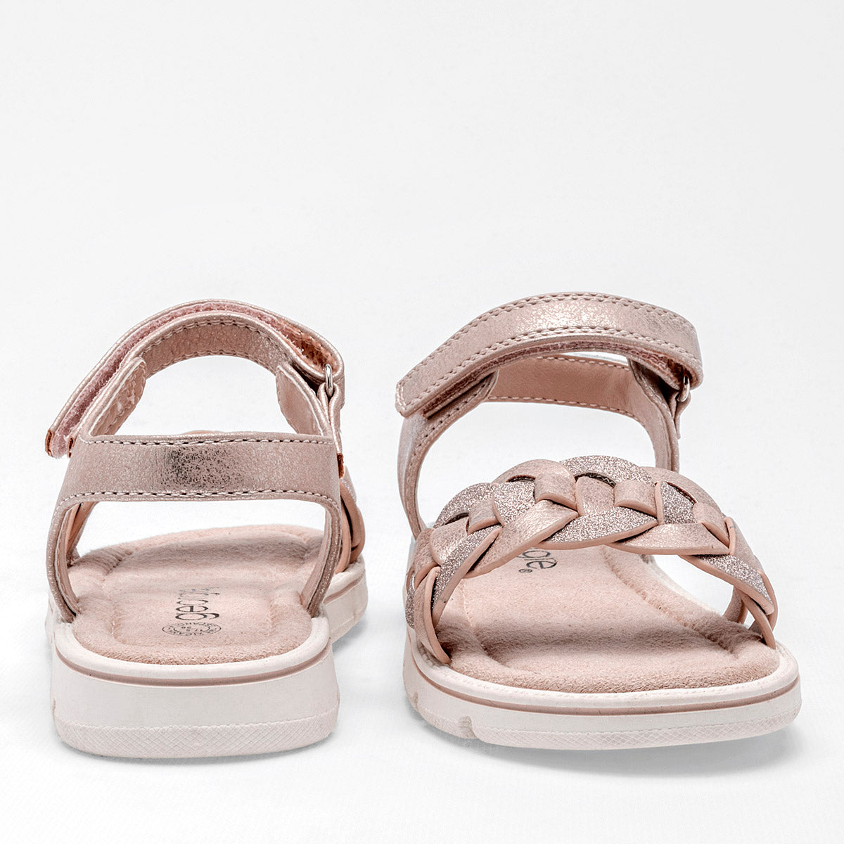 Sandalia para niña marca Georgie Boy Rosa cod. 128284