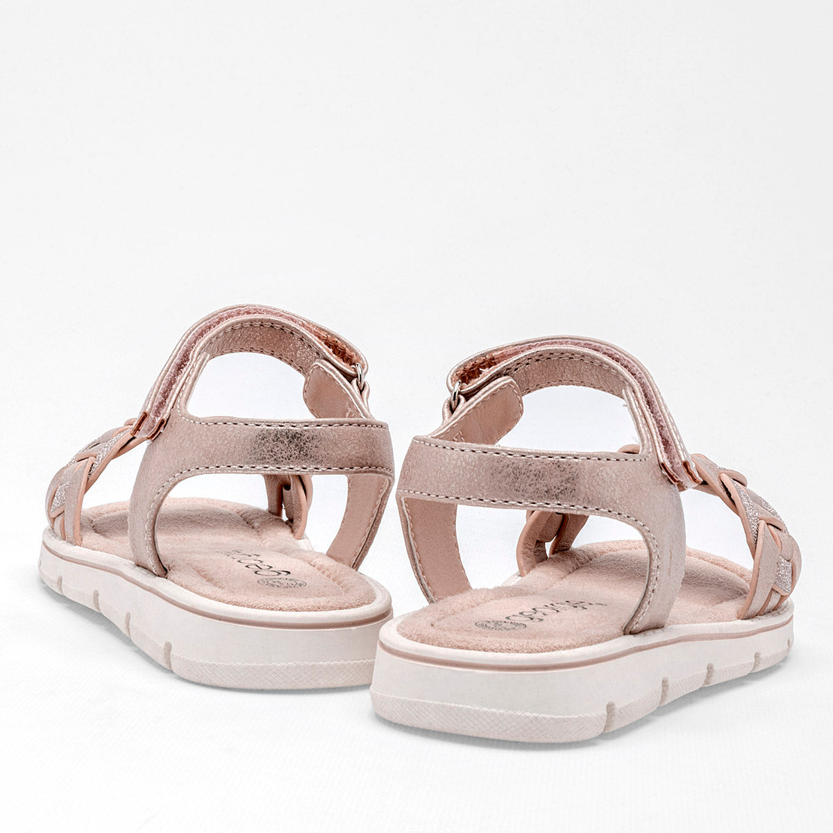 Sandalia para niña marca Georgie Boy Rosa cod. 128284