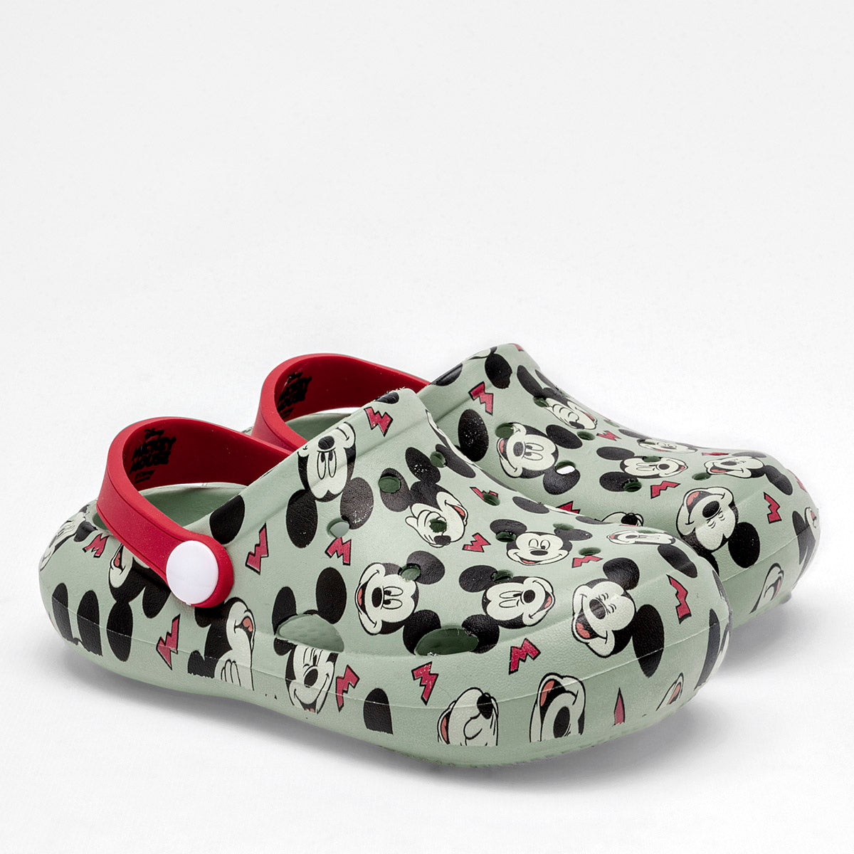 Sandalia Mickey Mouse para Niño marca Georgie Boy Verde cod. 128287