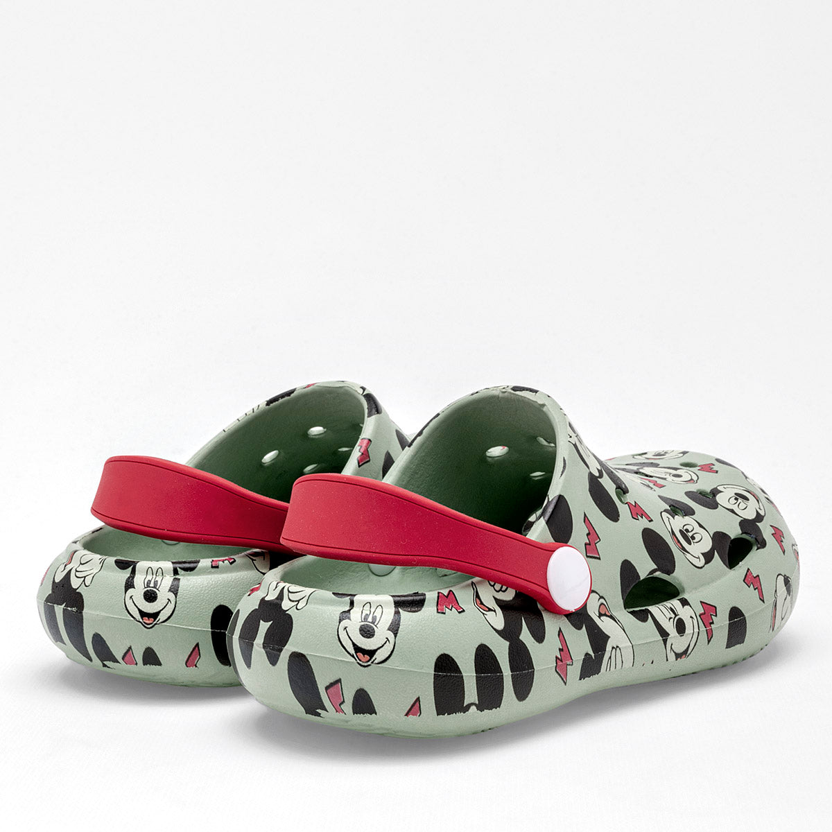 Sandalia Mickey Mouse para Niño marca Georgie Boy Verde cod. 128287