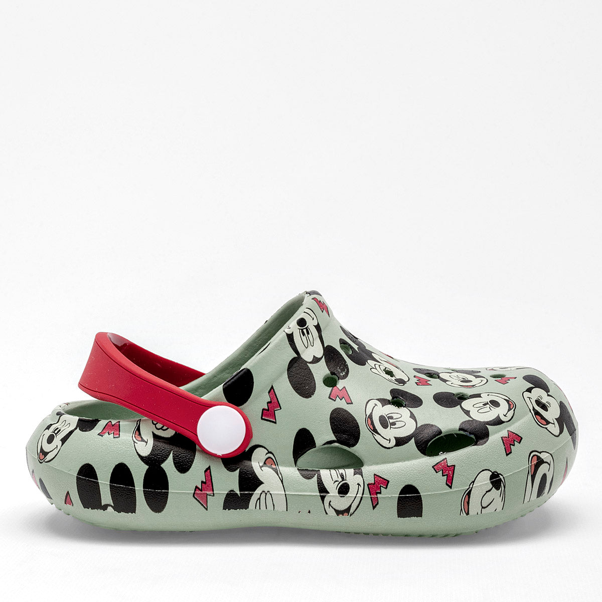 Sandalia Mickey Mouse para Niño marca Georgie Boy Verde cod. 128287