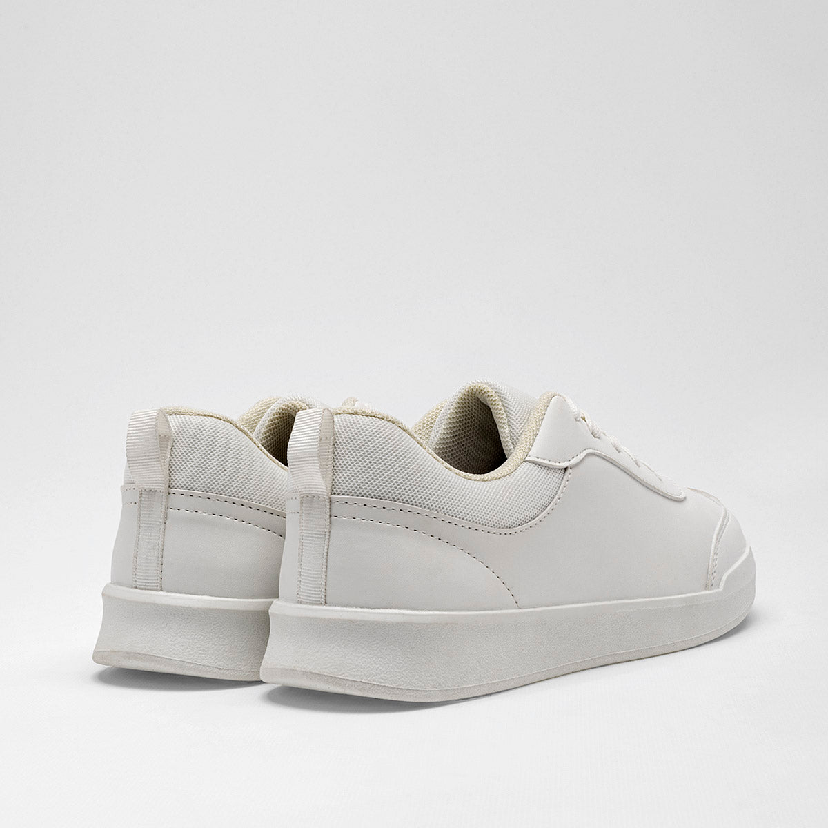 Tenis escolar para joven marca Georgie Boy Blanco cod. 128309