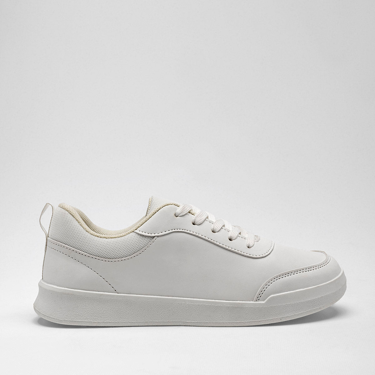 Tenis escolar para joven marca Georgie Boy Blanco cod. 128309