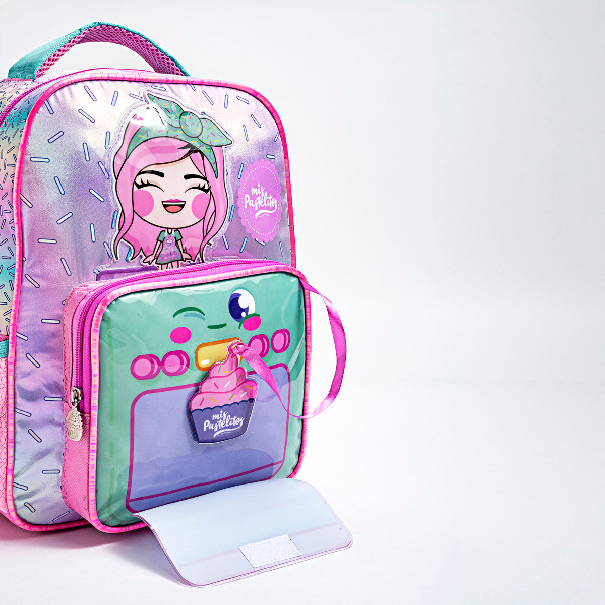 Pakar.com | Tienda online | Calzado Escolar | Mochila Mis Pastelitos Ruz para niña | Regreso a clases | Vacaciones de Verano