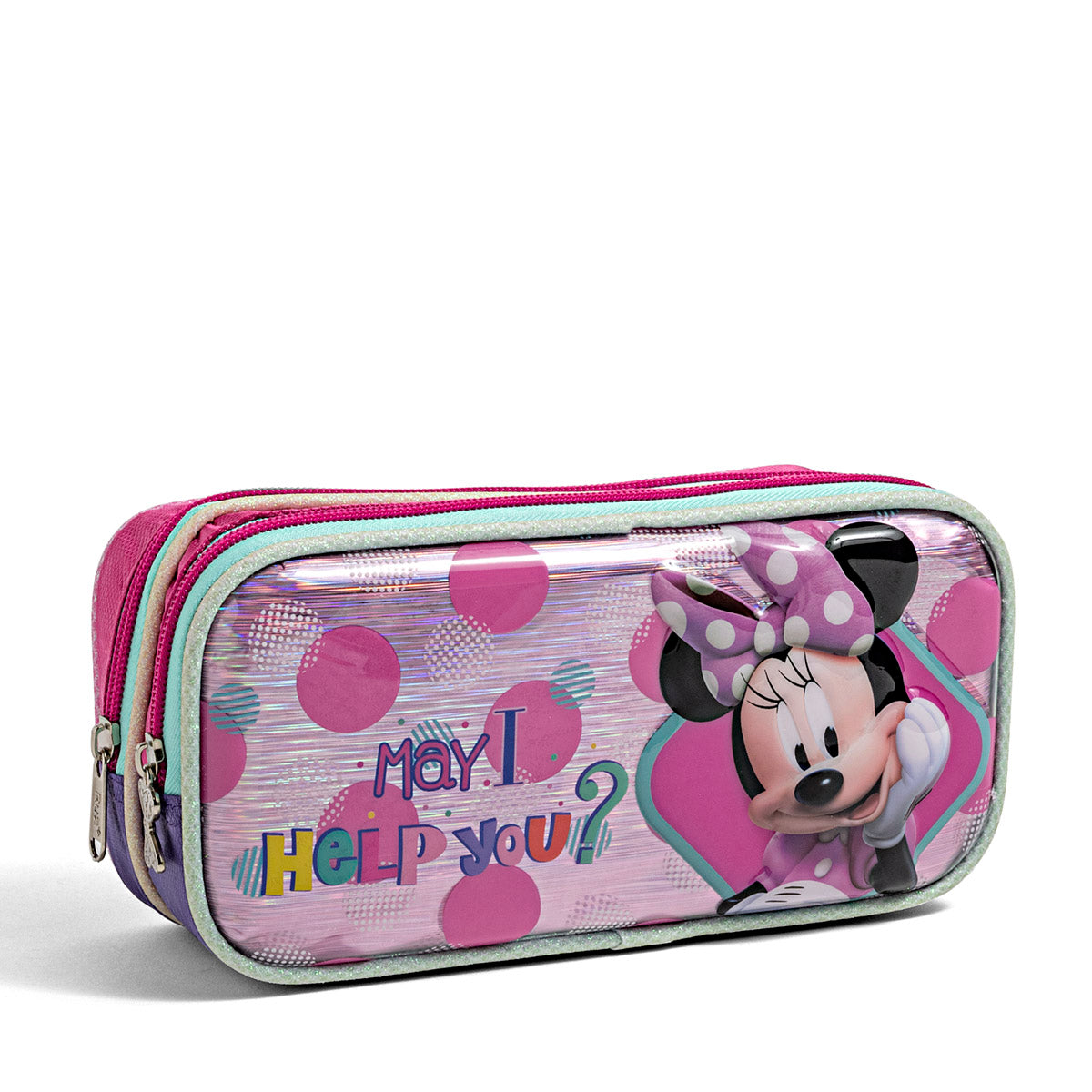 Pakar.com  | 🎄 Regalos de navidad y fin de año | Lonchera escolar Minnie Mouse para niña marca Ruz Multicolor cod. 128366