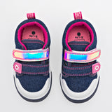 Tenis urbanos para niña bebe marca Bubble Gummers Azul Marino cod. 128384