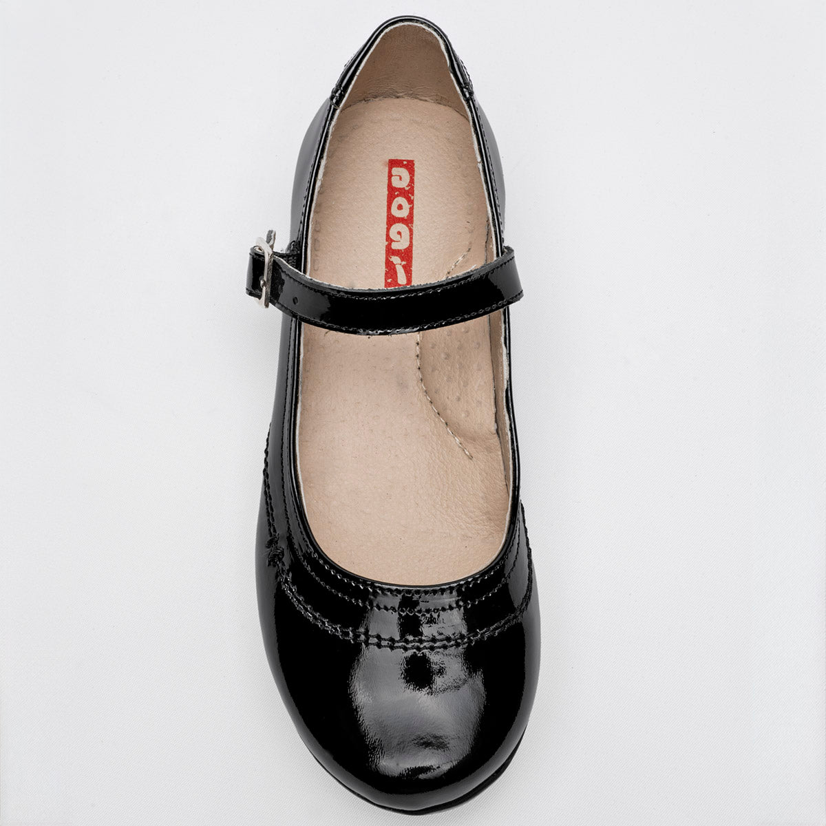 Zapato escolar para niña marca Dogi Negro cod. 128428