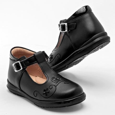 Zapato charol Dogi para niña preescolar