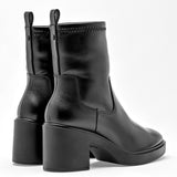 Botín de piel para mujer marca Flexi Negro cod. 128567