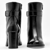 Bota caña corta para mujer marca Flexi Negro cod. 128574