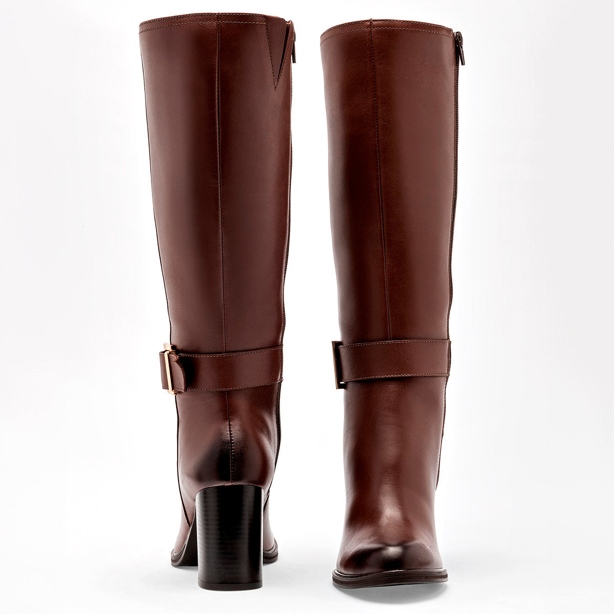 Bota caña larga para mujer marca Flexi Café cod. 128575