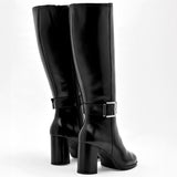 Bota caña larga para mujer marca Flexi Negro cod. 128576