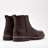 Bota de piel para hombre marca Flexi Café cod. 128588