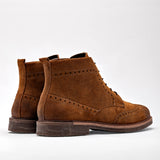 Bota de piel para hombre marca Flexi Camel cod. 128597