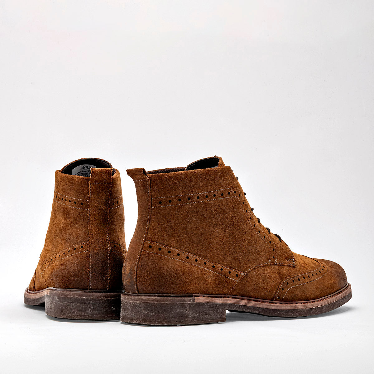 Bota de piel para hombre marca Flexi Camel cod. 128597