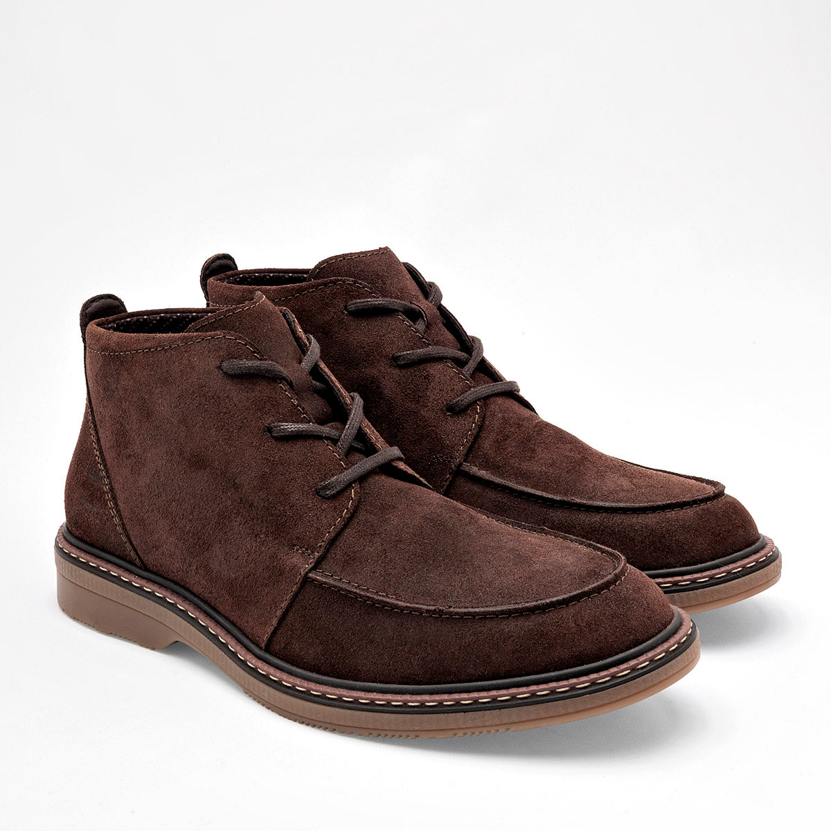 Bota de piel para hombre marca Flexi Café cod. 128599