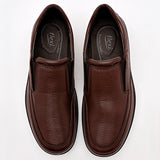 Slip on piel para hombre marca Flexi Café cod. 128611