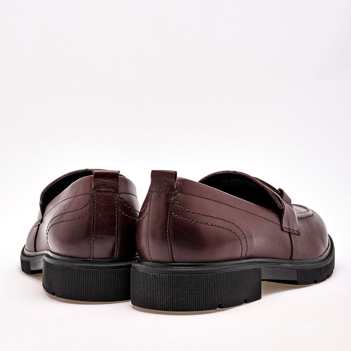 Mocasín de piel para hombre marca Flexi Café cod. 128614