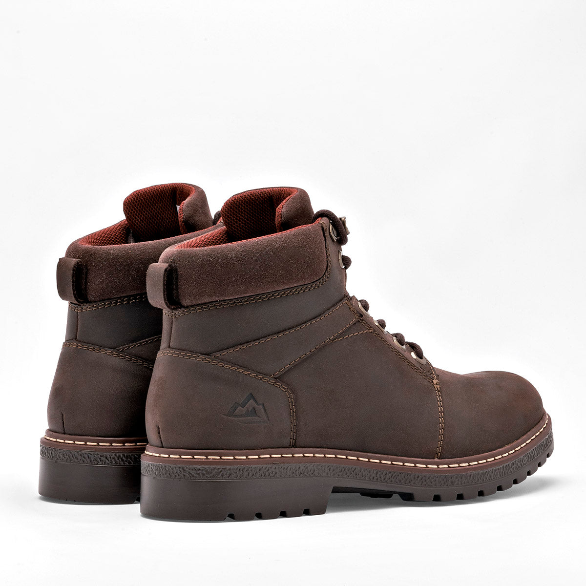 Bota de piel para hombre marca Flexi Café cod. 128618