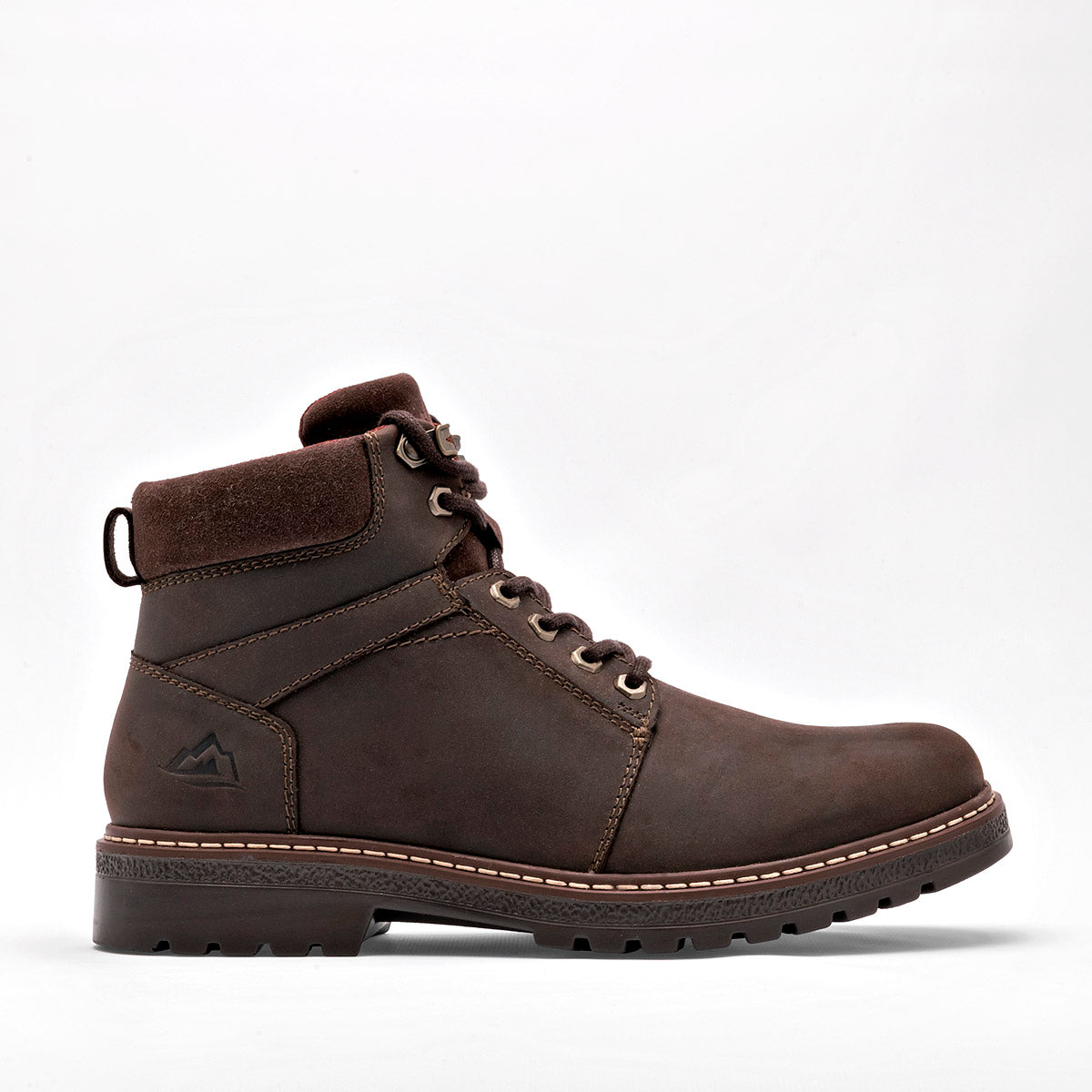 Bota de piel para hombre marca Flexi Café cod. 128618