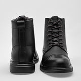 Bota de piel para hombre marca Flexi Negro cod. 128632