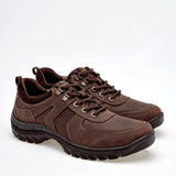 Zapato hiking para hombre marca Flexi Café cod. 128642