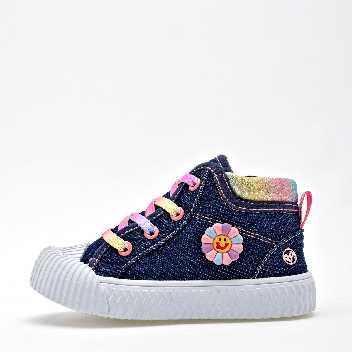 Tenis urbanos para niña bebe marca Bubble Gummers Azul Marino cod. 128668