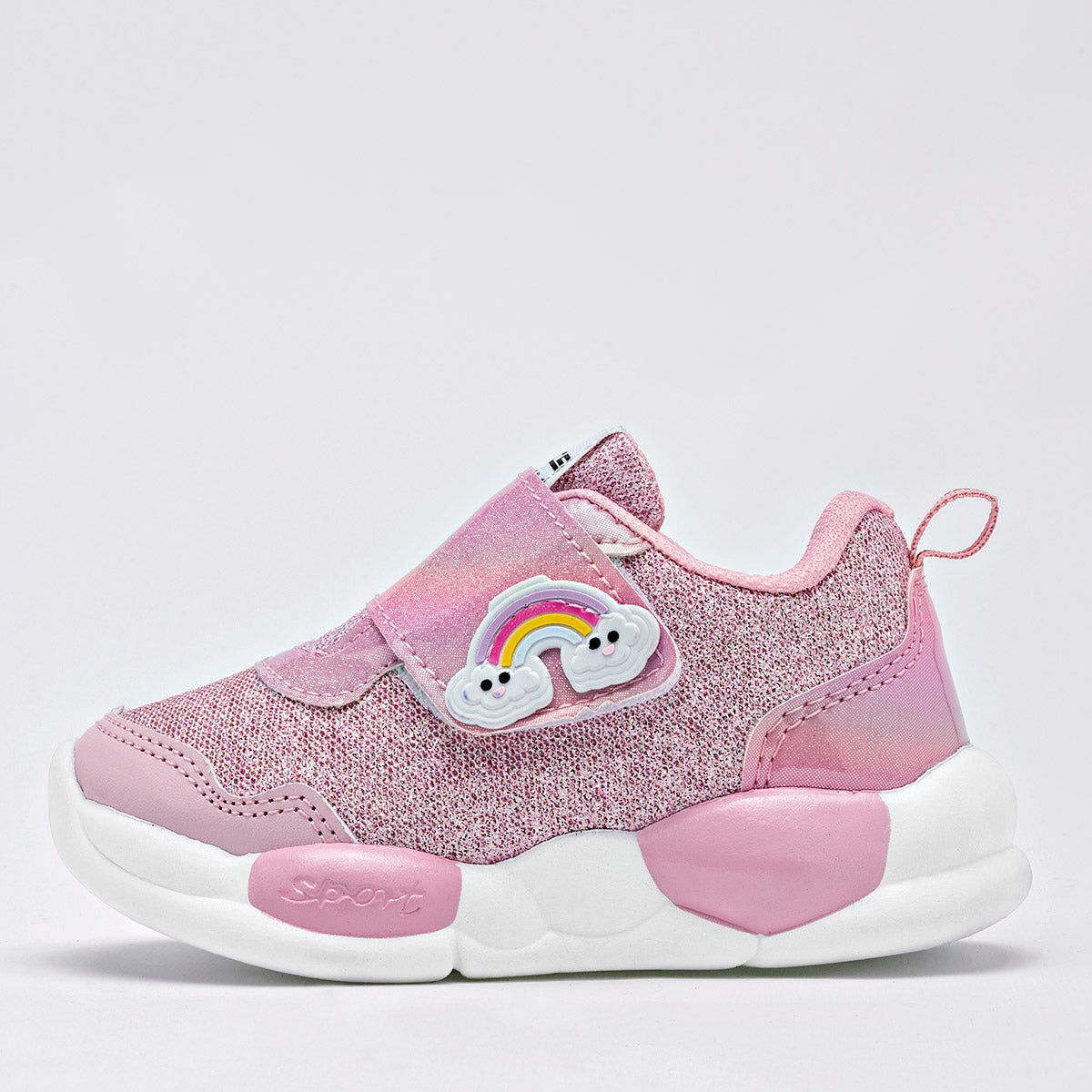 Tenis urbanos para niña bebé marca Caprice Rosa cod. 128674